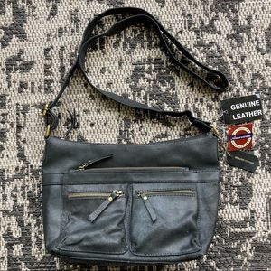 NWT Great American Leatherworks Purse in Black